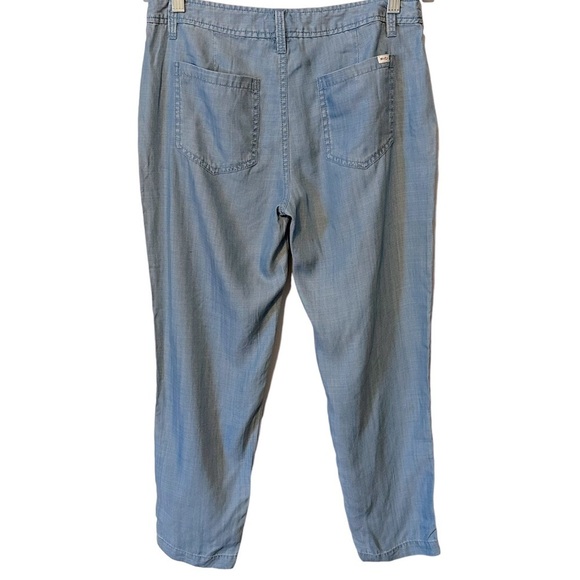 RVCA Lowlanded Chambray Casual Trousers 27 NWT - Picture 5 of 12